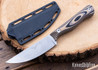Kestrel Knives: Ovis Hunter 2.0 - Earth Camo G-10 - MagnaCut - Stonewashed - Black Kydex