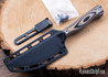 Kestrel Knives: Ovis Hunter 2.0 - Earth Camo G-10 - MagnaCut - Stonewashed - Black Kydex