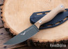 Kestrel Knives: Ovis Hunter Special Edition - Tan G-10 - MagnaCut - OD Green Cerakote - Black Kydex