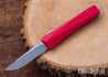 Core Edge USA: 0331 Pulsar OTF - Red Anodized Aluminum - MagnaCut - Blasted Single Edge