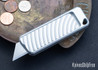 Rivery MFG: Zero-G - Manual OTF Utility Knife - Original Pattern - Gray Aluminum