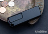 Rivery MFG: Zero-G - Manual OTF Utility Knife - Smooth Operator Pattern - Black Aluminum