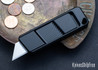 Rivery MFG: Zero-G - Manual OTF Utility Knife - Smooth Operator Pattern - Black Aluminum