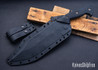 RMJ Tactical: Sapper - Black G-10 - 80CrV2 - Tungsten Cerakote