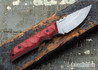 Bald Man Knife & Tool - Thick-a-Tross - Fire Red Canvas - Magnacut