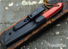 Bald Man Knife & Tool - Forager - Burnt Orange Burlap - Nitro V