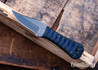 Auxiliary Manufacturing: Pocket Bowie - Blue Stingray & Cord Wrap - AEB-L