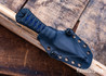 Auxiliary Manufacturing: Pocket Bowie - Blue Stingray & Cord Wrap - AEB-L