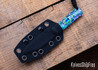 Jack Wolf Knives: Gateway FIXedc - Abalone - 14C28N - Satin