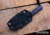 Jack Wolf Knives: Gateway FIXEdc - Vibe Jute Bison - 14C28N - Satin