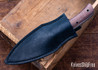 Darlington Edgecraft - Leonard Skinner - Walnut - White G10 & Black Micarta Liners - White G10 & Black Micarta Pins - A2 Tool Steel
