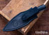 Darlington Edgecraft - Quicksilver - Black Canvas Micarta - Purple/White/Purple G10 & Black Micarta Liners - A2 Tool Steel