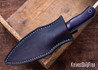 Darlington Edgecraft - Candyman - Burgundy Canvas Micarta - WhiteG10 & Black Micarta Liners - White G10 Pins - Nitro V