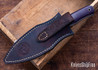 Darlington Edgecraft - Candyman - Burgundy Canvas Micarta - WhiteG10 & Black Micarta Liners - White G10 Pins - Nitro V