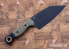 Benchmade Knives: 4010BK-01 Station Knife - OD Green/Black G-10 - CPM-154 