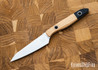 Benchmade Knives: 4045-02 - True Paring Knife - Maple Valley Richlite/Black G-10 - CPM-154