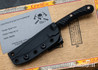 RMJ Tactical: Sparrow - CPM-MagnaCut - Graphite Black - Black G-10