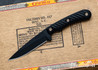 RMJ Tactical: Sparrow - CPM-MagnaCut - Graphite Black - Black G-10