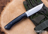 7Forge Knives: Artemis Hunter - Black Richlite - Purple Linen Liners -  Purple Pins - 52100