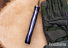 7Forge Knives: Artemis Hunter - Black Richlite - Purple Linen Liners -  Purple Pins - 52100