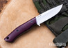 7Forge Knives: Renegade - Redstone Richlite - Black Canvas Liners - Gulso Bolts - 52100