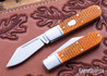 RoseCraft Blades: Loosahatchie Jack - 14C28N - Dragon Scale Jigged Bone