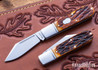 RoseCraft Blades: Loosahatchie Jack - 14C28N - Dapper Jigged Bone