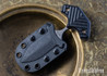 RMJ Tactical: BUB Blackout - Black G-10 - Black Textured MagnaCut 