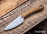 Battle Horse Knives: Frontier Valley - O1 Tool Steel - Flat Grind - Natural Micarta