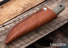 Battle Horse Knives: Long Trail - O1 Tool Steel - Scandi Grind - Green Micarta