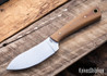 Battle Horse Knives: Crooked Creek - O1 Tool Steel - Flat Grind - Natural Micarta