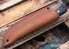 Battle Horse Knives: Icelandic - O1 Tool Steel - Saber Grind - Natural Micarta