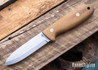 Battle Horse Knives: Kepsu - O1 Tool Steel - Scandi Grind - Natural Micarta