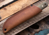 Battle Horse Knives: Woodsman Pro - O1 Tool Steel - Saber Grind - Natural Micarta
