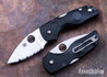 Spyderco: Lil' Native Lightweight - Lockback - Black FRN - CTS-BD1N - Serrated - C230SBK
