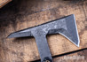 RMJ Tactical: Ragnarok 14 - Textured Black G-10 - 80CrV2 - Acid Etched