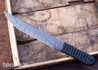 Bradshaw Blades: Back Alley Shogun - Black Stingray w/Black Paracord Wrap - 1095 Carbon Steel