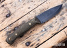 Riner Customs - Dark Hollow - Rough Brown Burlap - Black Liners - Brass Pins - File Work