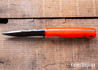 Riner Customs - Clinch - Blaze Micarta - Brass Pins - File Work