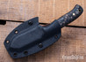Riner Customs - Union - Woodland Camo Micarta - Black Liners - Brass Pins