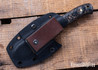 Riner Customs - Union - Woodland Camo Micarta - Black Liners - Brass Pins
