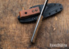 Riner Customs: Stitches - Brown Fern Burlap - Black Liners - Brass Pins - Ferro Rod