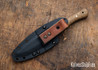 Riner Customs: Stitches - Brown Fern Burlap - Black Liners - Brass Pins - Ferro Rod