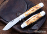 RoseCraft Blades: Cumberland River Coke Bottle - 14C28N - Toasted White Bone