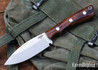 Lishen Knives: Canuck - AEB-L - Desert Ironwood - Aluminum Pins #1