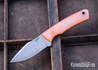 Osprey Knife & Tool: Warthog - Jade G10 - Orange G10 Liners & Pin - Nitro V
