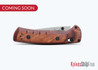 Benchmade Knives: SlipRidge - AXIS Lock - Stabilized Wood - CPM-MagnaCut