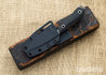 White River Knife & Tool: Model 1 Caper - Black Burlap Micarta - CPM-MagnaCut