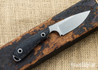 White River Knife & Tool: Model 1 Caper - Black Burlap Micarta - CPM-MagnaCut