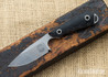 White River Knife & Tool: Model 1 Caper - Black Burlap Micarta - CPM-MagnaCut